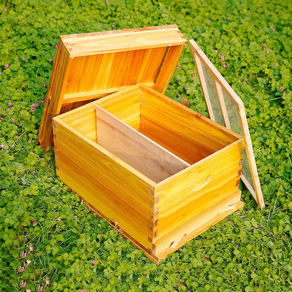 Amazon | 養蜂箱蜜蜂巣箱 ミツバチ 巣箱 蜜蜂巣箱10フレーム 養蜂器具